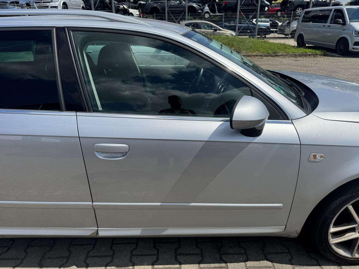 Seat Exeo original T&uuml;r vorn rechts LS7Y Lunasilber Rohbau Bj.2010